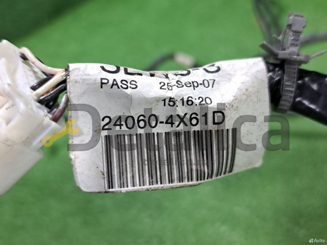 Проводка потолка Nissan Navara D40 